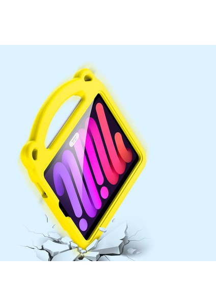 Panda iPad Mini 6 (2021) Kılıf Çocuk Shockproof Standlı Taşınabilir fiyatları