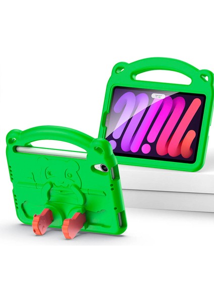 Panda iPad Mini 6 (2021) Kılıf Çocuk Shockproof Standlı Taşınabilir fiyatları