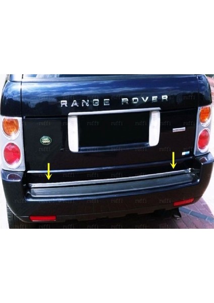 Range Rover 3 L322 Krom Alt Bagaj Çıtası 2002 - 2012 Paslanmaz Çelik