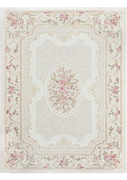 Angora Halı Istanbul 160 x 230 cm1358B Çiçek Desenli
