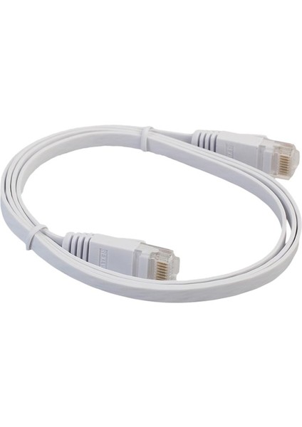 Düz Ethernet Cat6 Ağ Kablosu Yama Kurşun Akıllı Tv / 2m Beyaz(Yurt Dışından) fırsatları