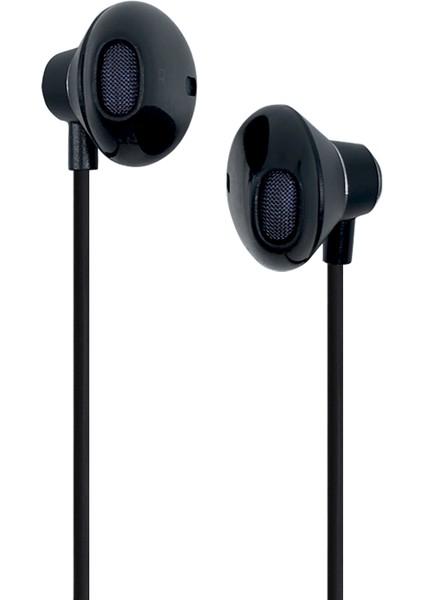 IX-E12 Type-c Mikrofonlu Stereo Kulaklık Siyah