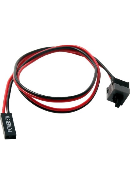 3 Adet 2 Pin Pc Anakart Güç Anahtarı Kablosu Anlık Açma / Kapalı Push Button Kablosu