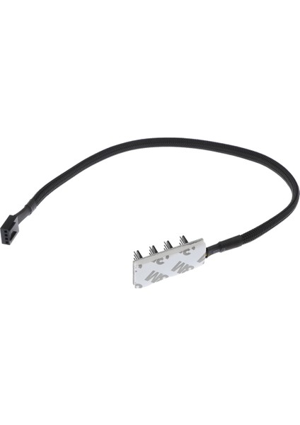 1 - 4-Pin Pwm Cpu Soğutma Fanı Splitter Adaptörü Kablosu 37CM Uzunluk