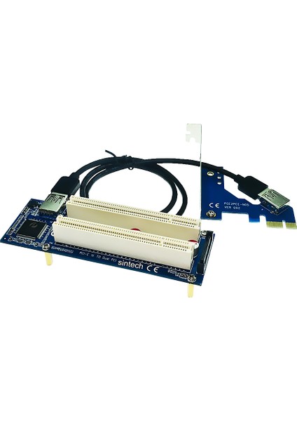 Pcı-E Express Ila 1 Genişletici Adaptörü Pcı Riser Kartı USB Madencilik Kartı