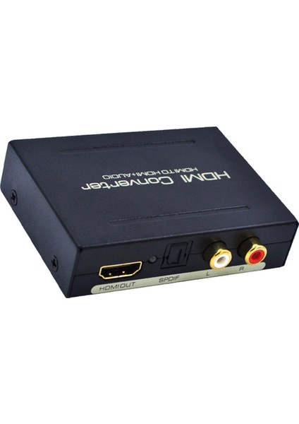 Hdmı Ses Extractor Splitter Hdmı Hdmı + Optik Spdıf Rca L / R Ses