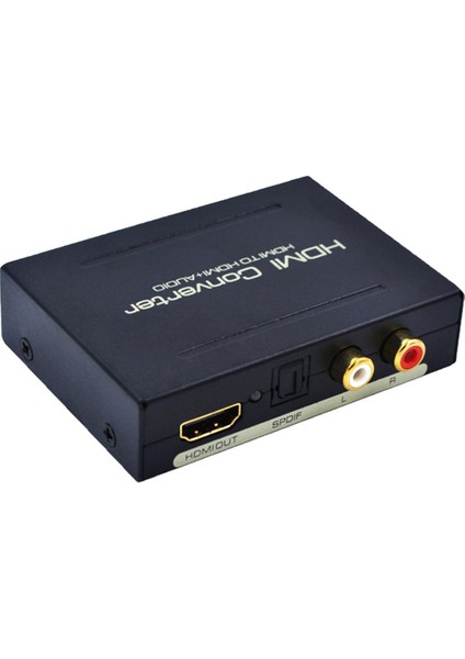 Hdmı Ses Extractor Splitter Hdmı Hdmı + Optik Spdıf Rca L / R Ses