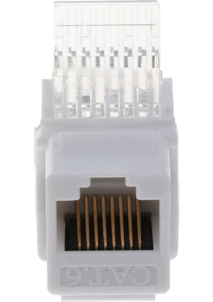 10 Adet Keystone Cat6 Ethernet Ağ Modülü Fiş Duvar Plakası Adaptörü (Yurt Dışından)