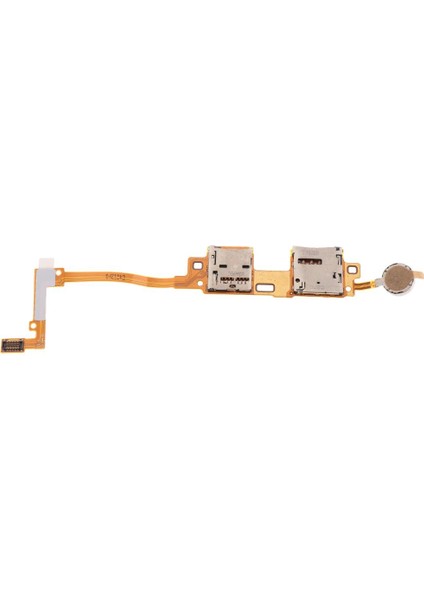 Kart Okuyucu Slot Soket Flex Kablo Tamir Parçası Samsung Note P605 Için (Yurt Dışından)