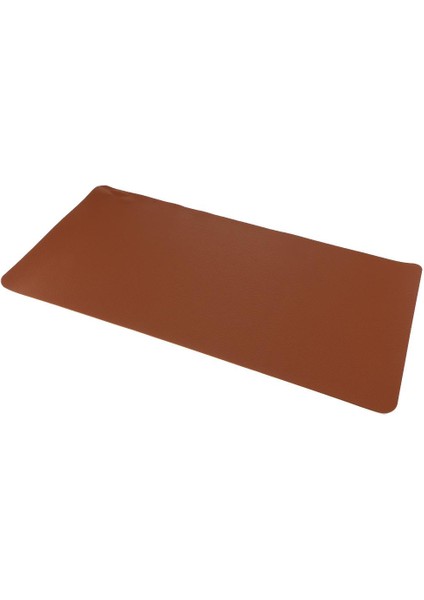 Çift Yan Kullanım 24 "X12" Pu Ther Oyun Mouse Pad Mat Pc Dizüstü Bilgisayar Için Kahverengi