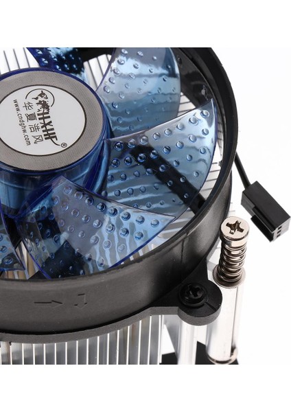 12 V Cpu Soğutucu Bakır Soğutucu 90 * 90 * Intel Lga 775 Için 25MM Fan Radyatörü 115