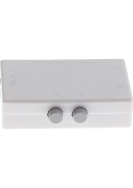 2port Manuel Ağ RJ45 Paylaşım Anahtarı Kutusu 2 1 / 1'de 2 Ethernet 100M # 2 (Yurt Dışından)