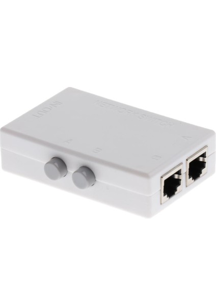 2port Manuel Ağ RJ45 Paylaşım Anahtarı Kutusu 2 1 / 1'de 2 Ethernet 100M # 2 (Yurt Dışından)