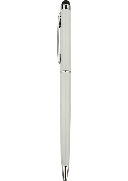 Kapasitif Kalem Dokunmatik Ekran Stylus Kalem Ped Telefon Tablet Laptop Için Beyaz fiyatları