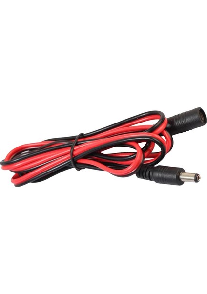5.5 * 2.1mm Dc Güç Erkek Kadın Uzatma Kablosu Kablo 150CM / LCD Için 4.9ft