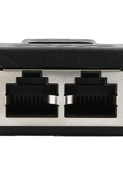 RJ45 Y Adaptörü Splitter Ağ Cat5 Cat6 3-Yollu Bağlayıcı Lan Kablosu Siyah (Yurt Dışından) indirimleri