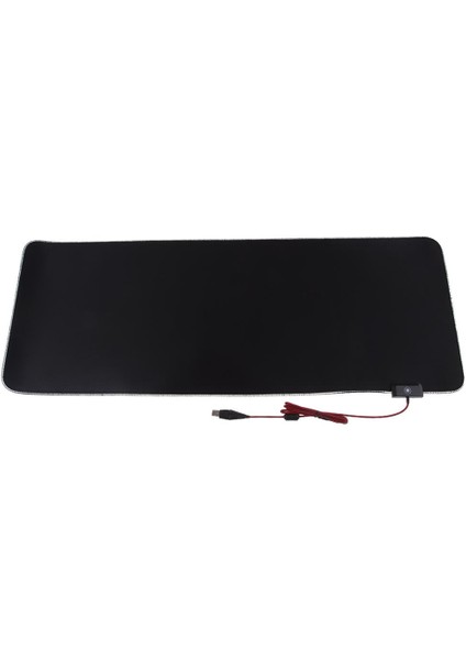 Rgb Renkli LED Aydınlatma Fare Mat Mouse Pad Klavye Ped Kaymaz 31 "X12" (Yurt Dışından) fiyatları