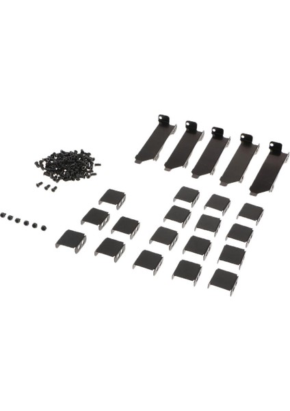5 Takım Çift 8/9 cm Fan Dağı Raf Soğutma Soğutucu Grafik Kartı Pcı Braketi Körfezi (Yurt Dışından)