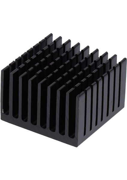 10 Adet Alüminyum Soğutucu 37 * 37 * 24MM Soğutucu Radyatör Ic 10 W LED Siyah (Yurt Dışından)
