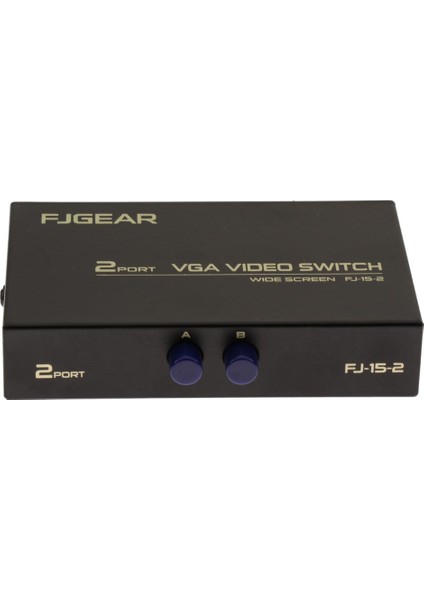 VGA Swıcther Box 2 In 1 Out Kanal Sane Boyutu 1920 * 1440 (Yurt Dışından) fiyatları