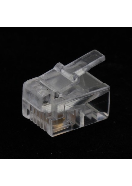 RJ11 Rj-11 6P4C Modüler Fiş Telefon Telefon Bağlayıcı Paketi 100 (Yurt Dışından) modelleri