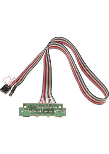 2 Adet Pc Bilgisayar Kasası Ön Panel USB Ses Bağlantı Noktası Mic Kulaklık Kablosu 7.3 cm (Yurt Dışından) fiyatları
