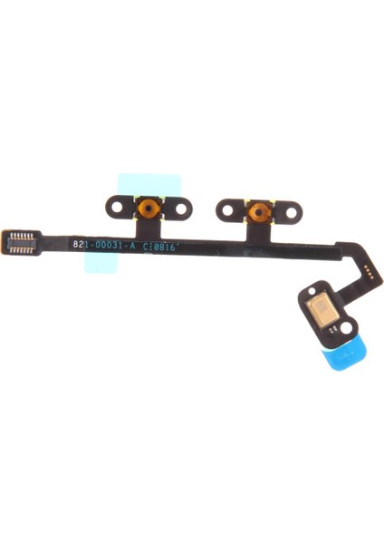 2 Adet Güç Açma / Kapalı Hacim Düğmesi Anahtarı Flex Kablo Değiştirme Ipad 6 / Air 2 Için (Yurt Dışından)