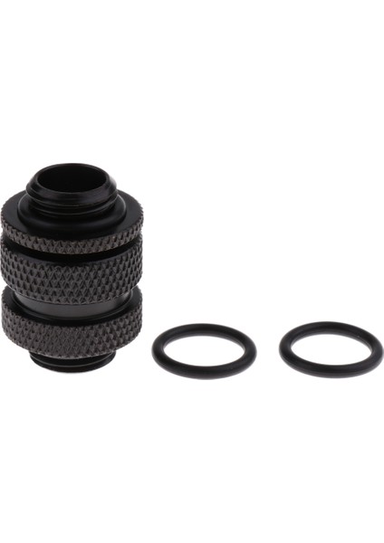 2 Adet 16-22MM G1 / 4 Dış Konu Pc Su Soğutma Slı Genişleme Ortak Konektörü (Yurt Dışından)