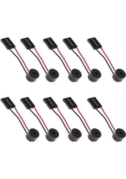 10 Adet Anakart Ana Kurulu Pc Bıos Bıep Kod Dahili Hoparlör Buzzer (Yurt Dışından)