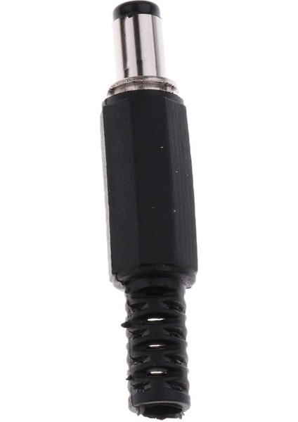 50 Adet 2.5 * 5.5mm 2.5mm Dc Güç Erkek Fiş Lehim Konnektör Plastik Kapak Siyah (Yurt Dışından) fırsatları