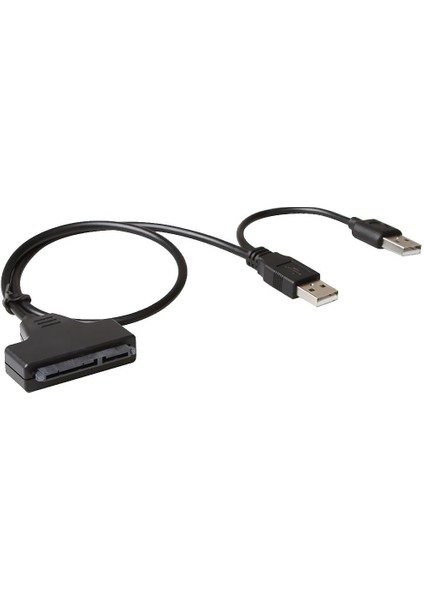 Usb 2.0 - Sata Dönüştürücü Adaptörü Kablosu 2.5 "Sabit Sürücü Disk Hdd Dizüstü (Yurt Dışından)