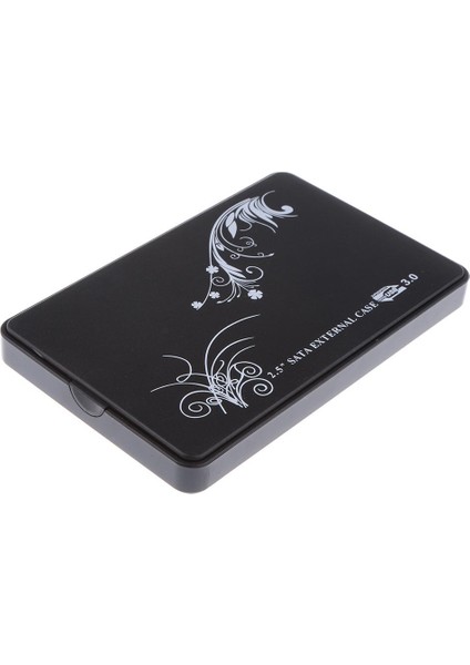 2.5 '' 7.5 / 9.5mm Sata Sabit Disk Ssd Dizüstü Dizüstü Kılıf Kutusu Muhafaza # 2 Siyah (Yurt Dışından)