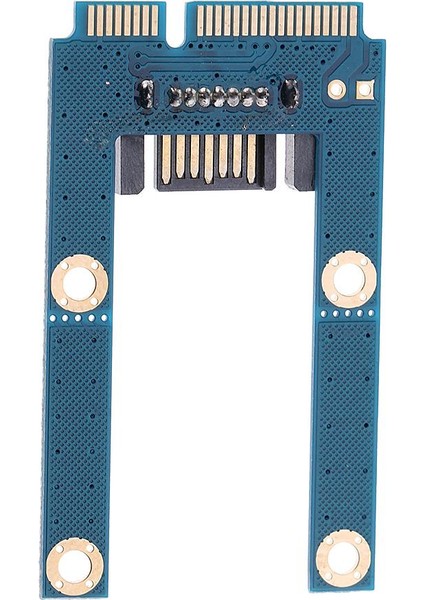 Msata Ssd Sata Sabit Disk Adaptörü Kurulu Tam Yükseklik Riser Kart Dönüştürücü (Yurt Dışından)