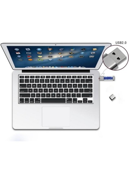 Kristal Usb 2.0 Flash Sürücü Memory Stick Depolama Başparmak U Disk Mavi 8gb (Yurt Dışından) fırsatları