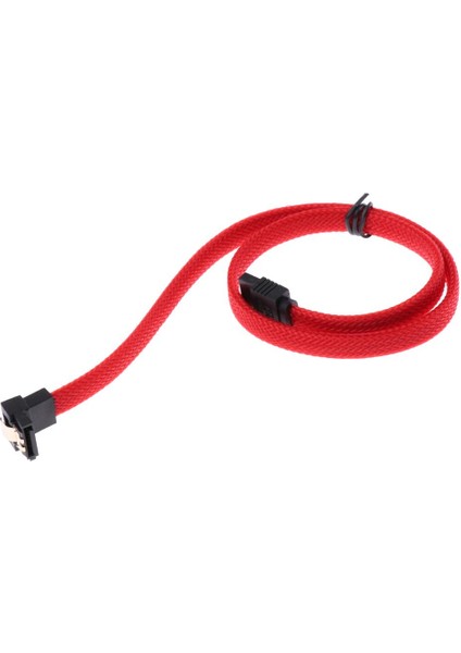 Sata 3.0 Veri Gücü Dirve Kablo 6.0 Gbps 90 Derece Açısı Kilitleme Mandallı (Yurt Dışından)