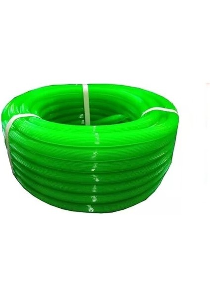 Silikonlu Bahçe Hortumu 1/2 25 Metre Yeşil