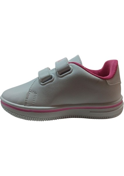 03244 Çocuk Beyaz-Fuşya Barbie Sneaker Ayakkabı modelleri