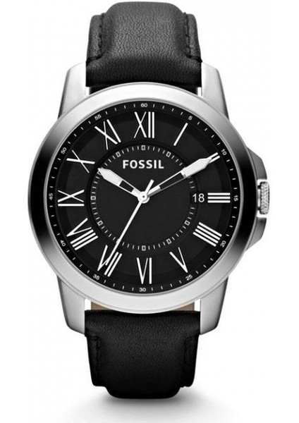 Online Kordon Fossil FS4972 Siyah Deri Saat Kordonu