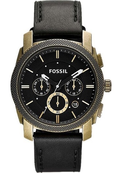 Online Kordon Fossil FS4972 Siyah Deri Saat Kordonu