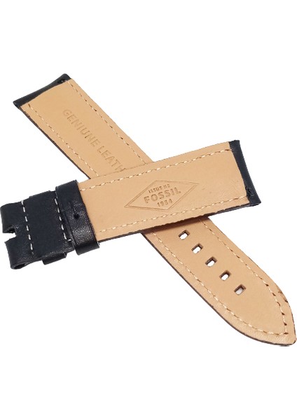 Online Kordon Fossil FS4745 Siyah Deri Saat Kordonu