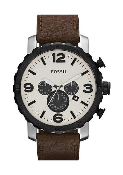 Online Kordon Fossil 24MM JR1419 Uyumlu Deri Saat Kordonu