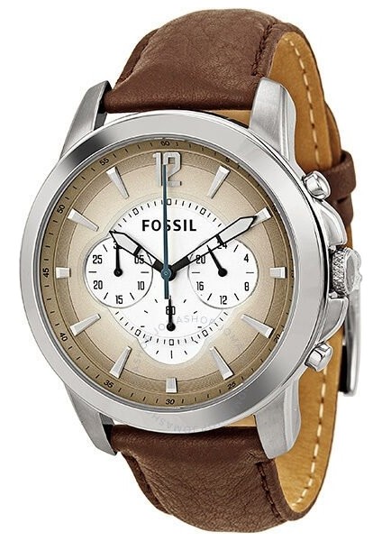 Online Kordon Fossil FS5156 Kahverengi Deri Saat Kordonu