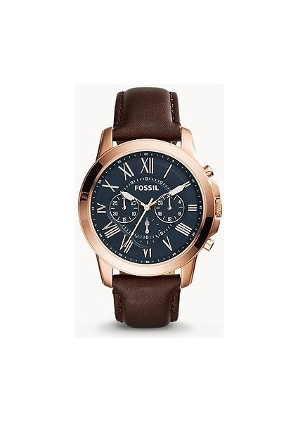 Online Kordon Fossil FS4872 Kahverengi Deri Saat Kordonu