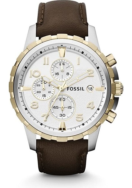 Online Kordon Fossil AM4512 Kahverengi Deri Saat Kordonu