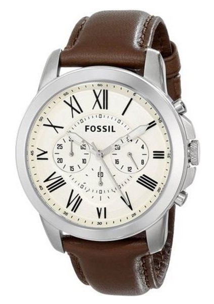 Online Kordon Fossil FS4735 Kahverengi Deri Saat Kordonu