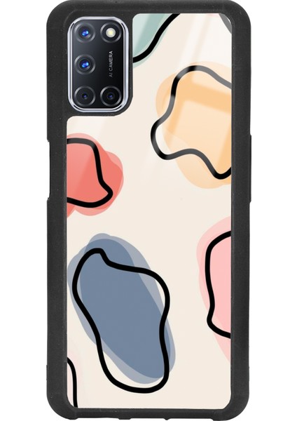Oppo A52 - A72 Nude Milky Tasarımlı Glossy Telefon Kılıfı