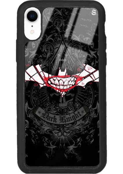 Apple iPhone Xr Batman Joker Tasarımlı Glossy Telefon Kılıfı