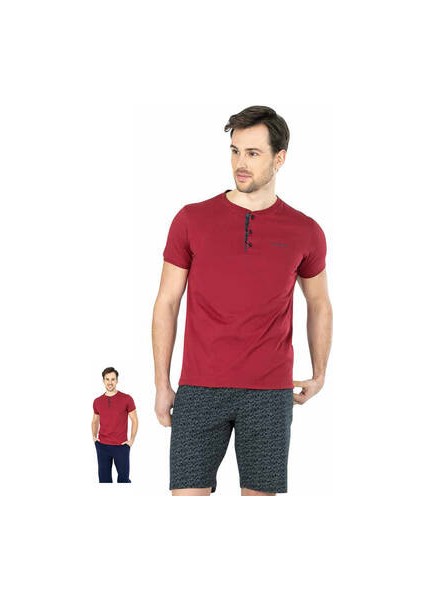 5420 Erkek Üçlü Pijama Takım