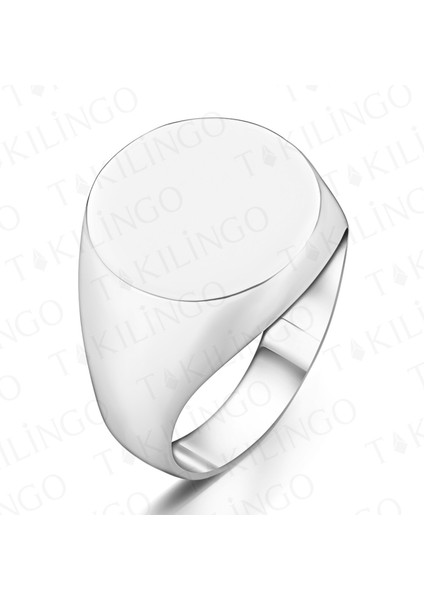 925 Ayar Gümüş Yuvarlak Sade Erkek Yüzük fiyatları