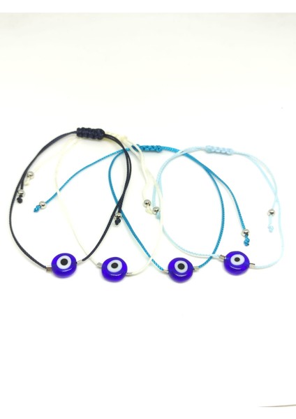 Cam Nazar Boncuklu Asansörlü 4'lü Bileklik Seti Set 2 fiyatları